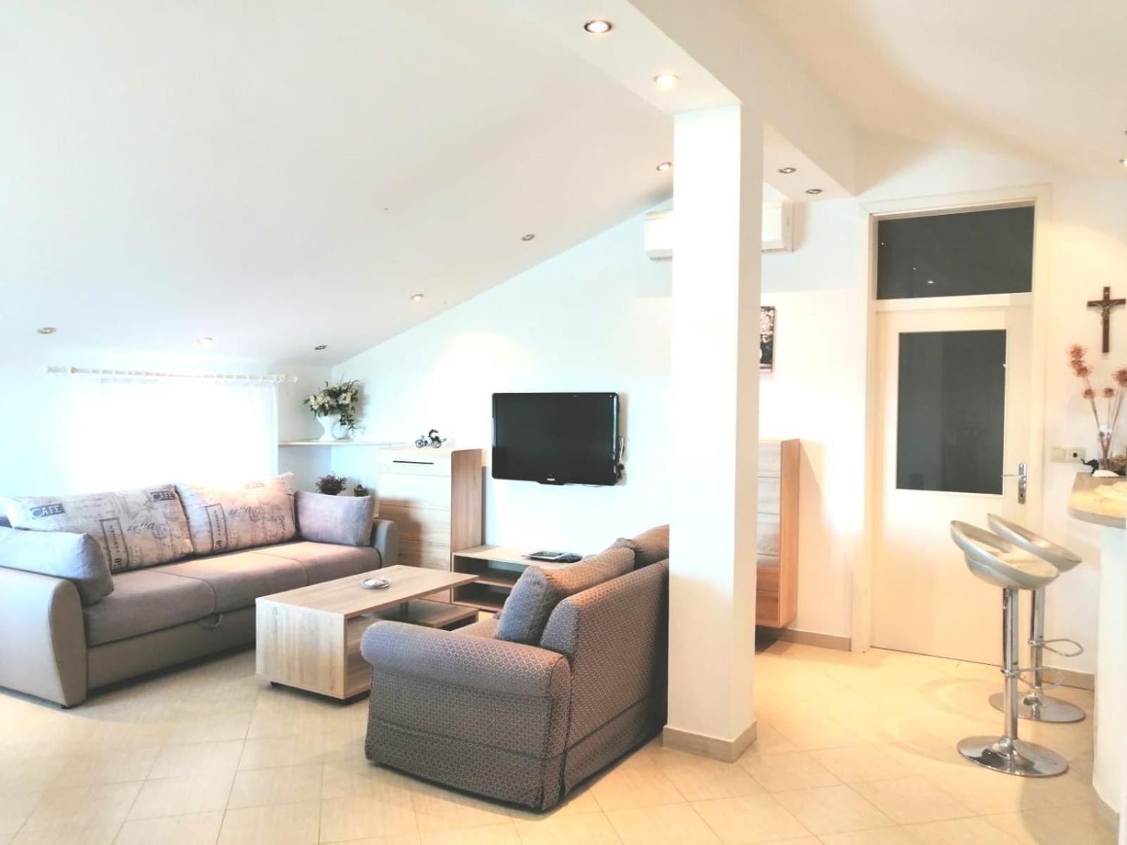 Lovely Sea View House 2 In Malinska Island Krk المظهر الخارجي الصورة